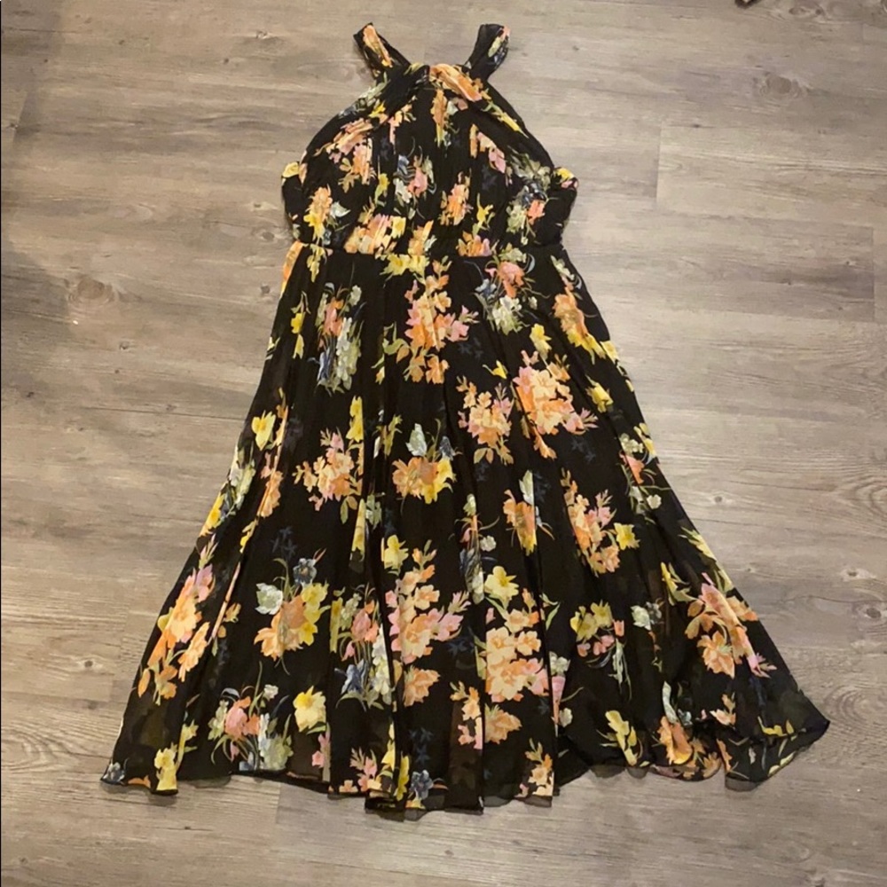 ASOS floral midi